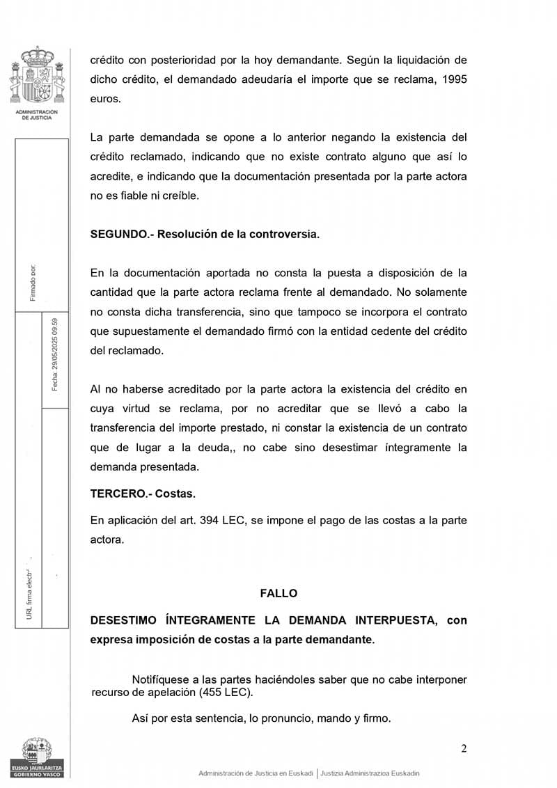 Sentencia Bulnes Capital
