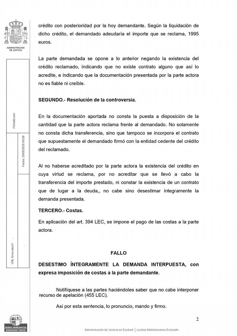 Sentencia Bulnes Capital Sentencia Bulnes Capital